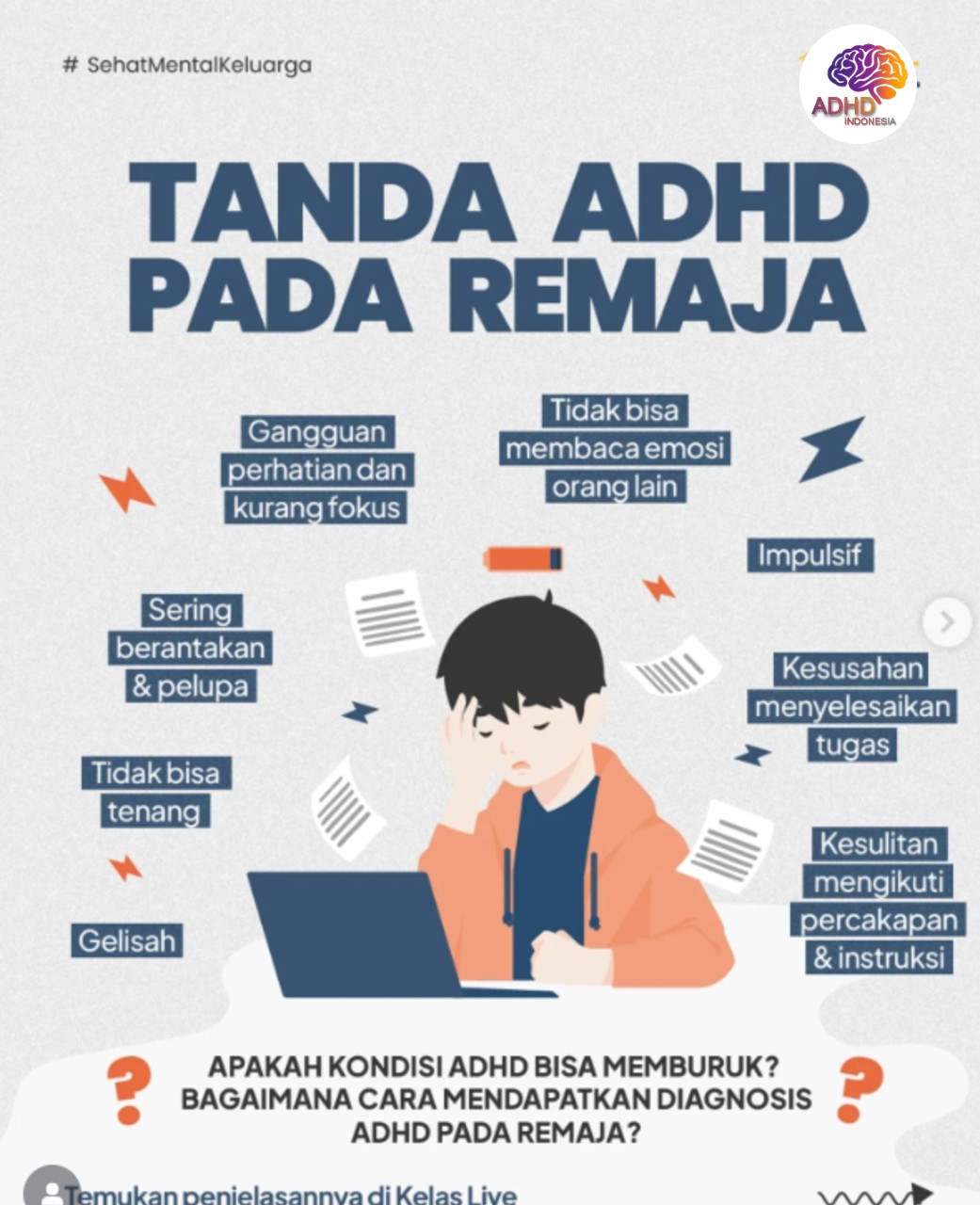Screening ADHD Non-Diagnostik: Edukasi Awal bagi Orang Tua di Kabupaten Dompu